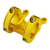 Burgtec Direct Mount MK3 Stem - 35mm Clamp - 45mm Reach - Bullion Gold, Burgtec Bullion Gold