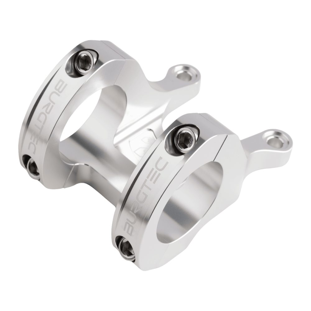 Burgtec Direct Mount MK3 Stem - 35mm Clamp - 50mm Reach - Rhodium Silver