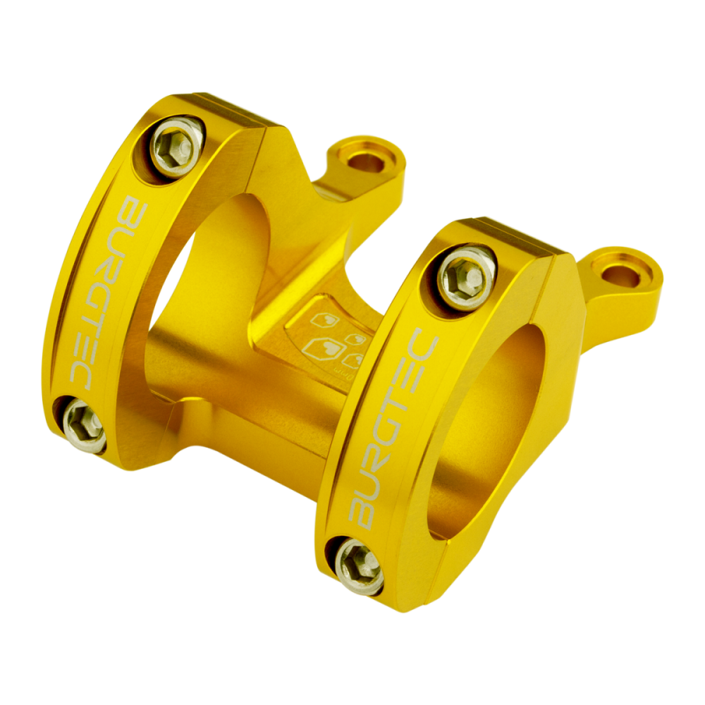 Burgtec Direct Mount MK3 Stem - 35mm Clamp - 50mm Reach - Bullion, Burgtec Bullion Gold