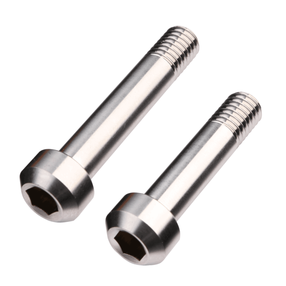 Burgtec Santa Cruz Titanium Shock Bolts - Set 6 (Includes 2x 45mm Bolts)