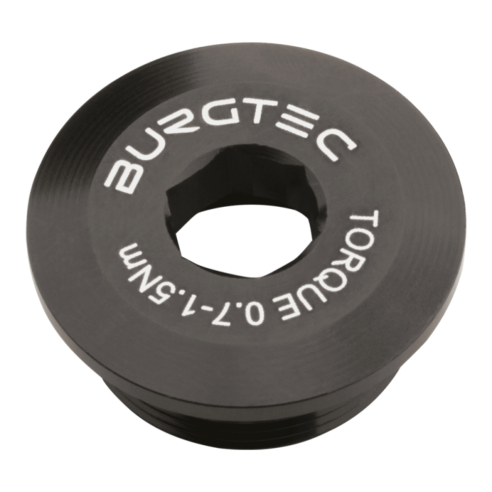 Burgtec Shimano Crank Bolt, Burgtec Black