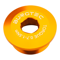 Burgtec Shimano Crank Bolt - Iron Bro Orange