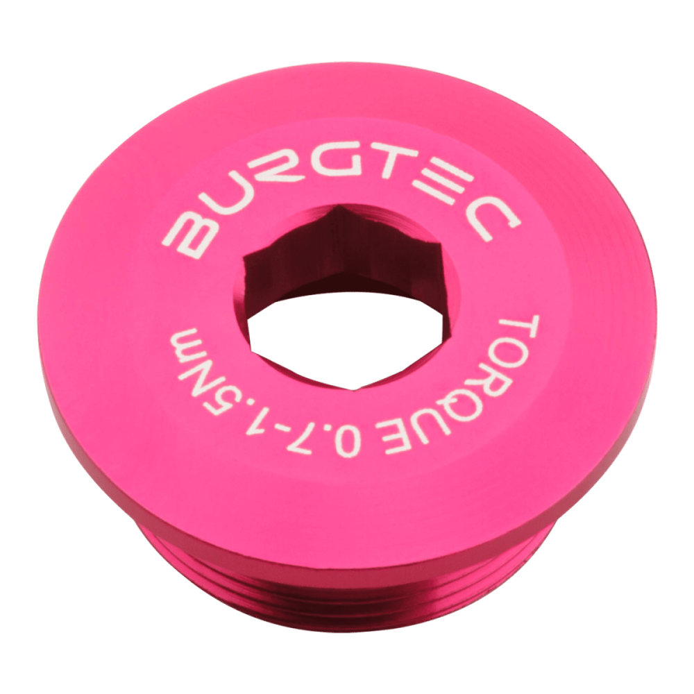 Burgtec Shimano Crank Bolt - Toxic Barbie Pink