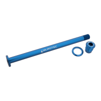 Burgtec Evil 183.5mm Rear Axle - Deep Blue