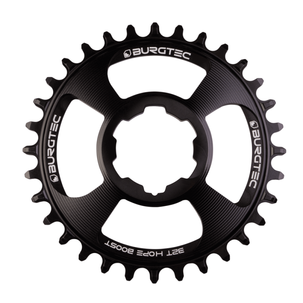 Burgtec Thick Thin Chainring for Hope Boost Direct Mount - 34T - Black, Burgtec Black