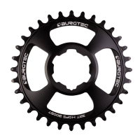 Burgtec Thick Thin Chainring for Hope Boost Direct Mount - 34T - Black, Burgtec Black