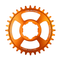 Burgtec Thick Thin Chainring for Hope Boost Direct Mount - 32T - Iron Bro Orange