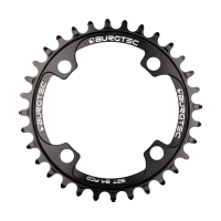 Burgtec 94mm BCD E-Bike Steel Thick Thin Chainring, Burgtec Black, 32T