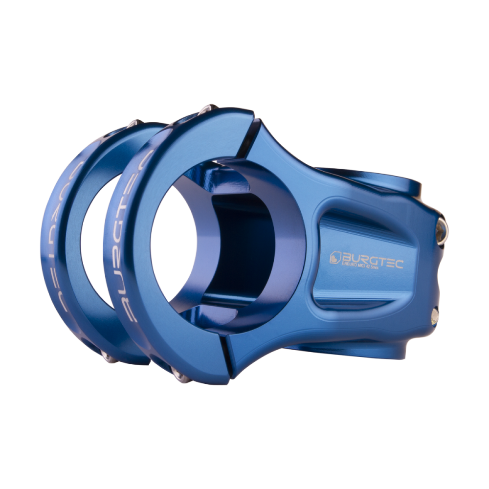 Burgtec Enduro MK3 Stem - 35 Clamp - 42.5mm Reach - Deep Blue