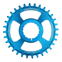 Burgtec 3mm Offset Thick Thin Chainring for Race Face Cinch - 30T - Deep Blue