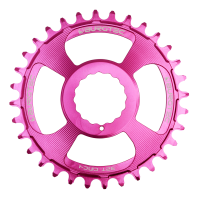 Burgtec 3mm Offset Thick Thin Chainring for Race Face Cinch - 30T - Purple Rain