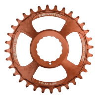 Burgtec 3mm Offset Thick Thin Chainring for Race Face Cinch - 34T - Kash Bronze