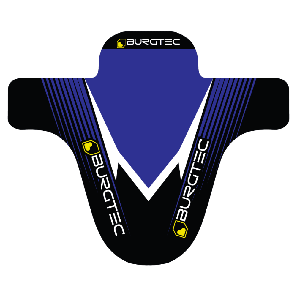 Burgtec Moto Mudguard - Blue