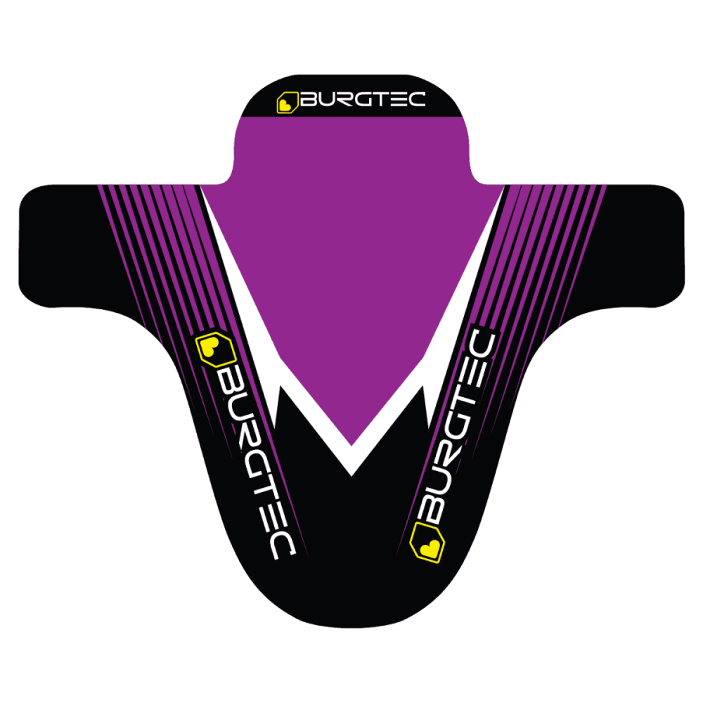 Burgtec Moto Mudguard - Purple