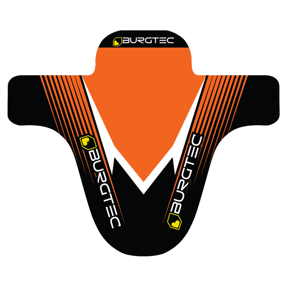 Burgtec Moto Mudguard - Orange