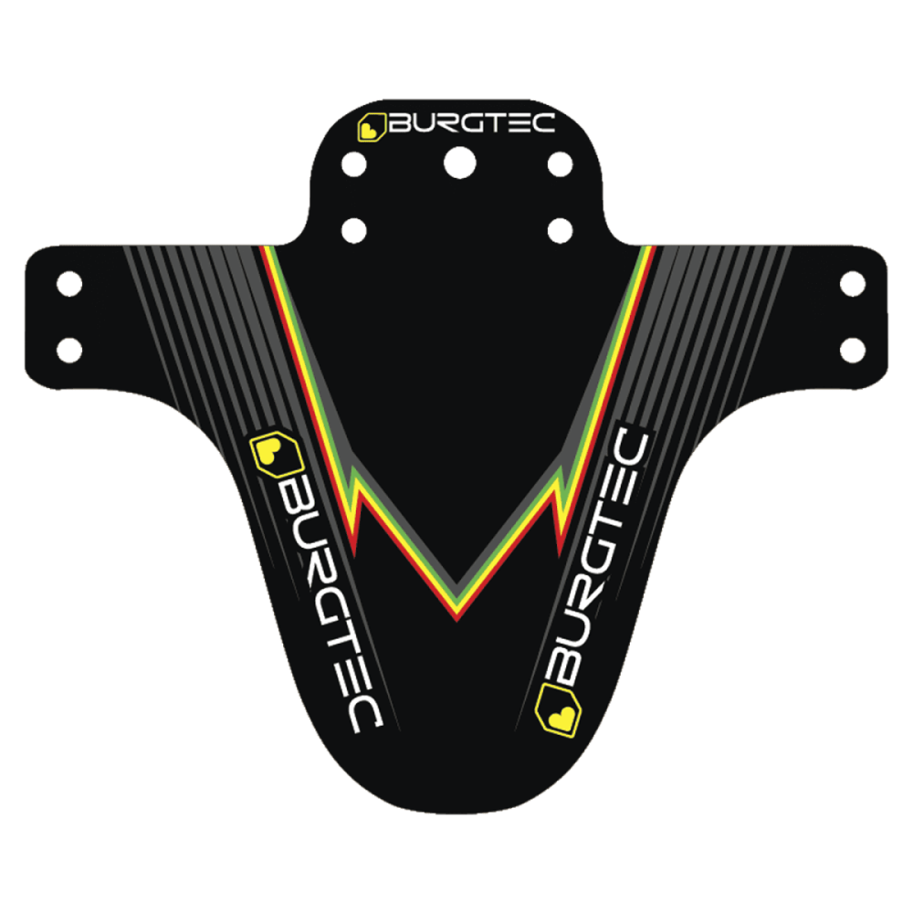 Burgtec Moto Mudguard - Rasta