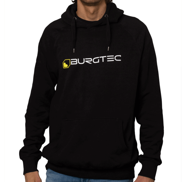 Burgtec Black Logo Hoodie