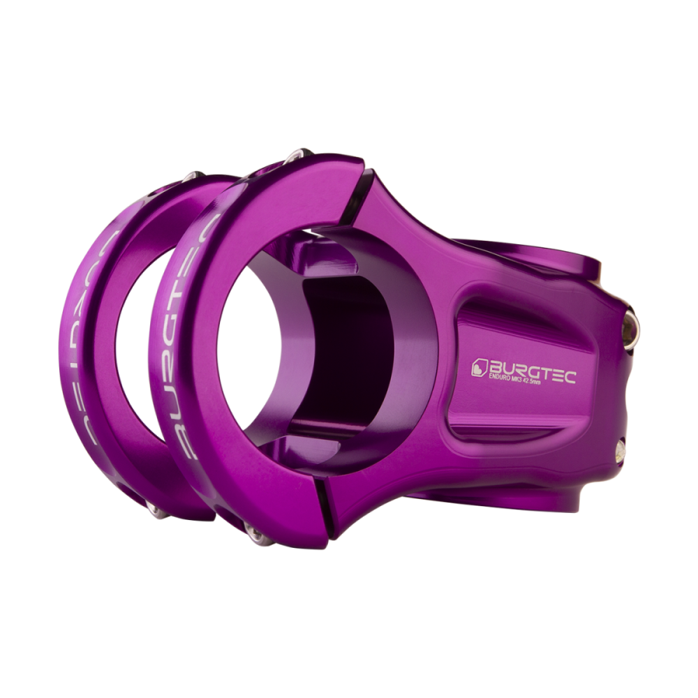 Burgtec Enduro MK3 Stem - 35 Clamp - 50mm Reach - Purple Rain