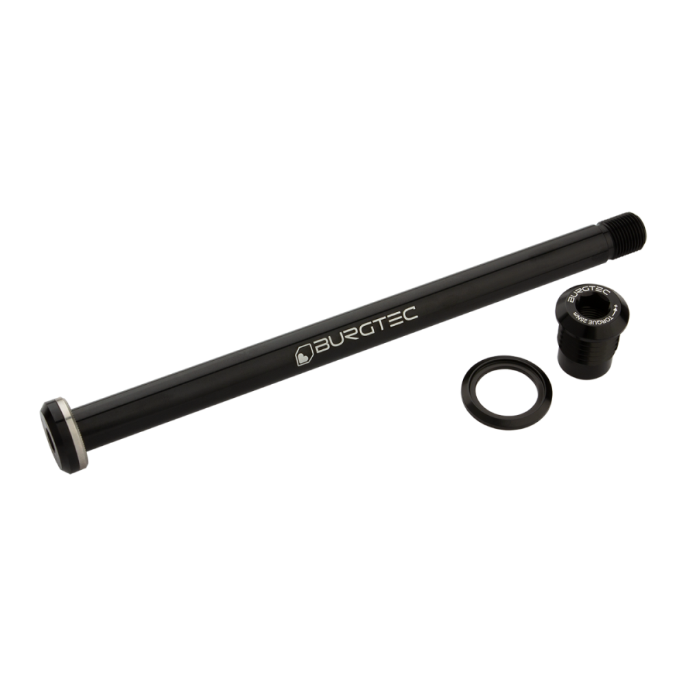 Burgtec Yeti 174mm Rear Axle, Burgtec Black
