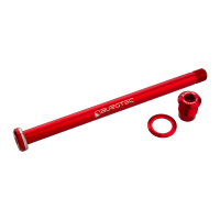 Burgtec Yeti 174mm Rear Axle - Race Red