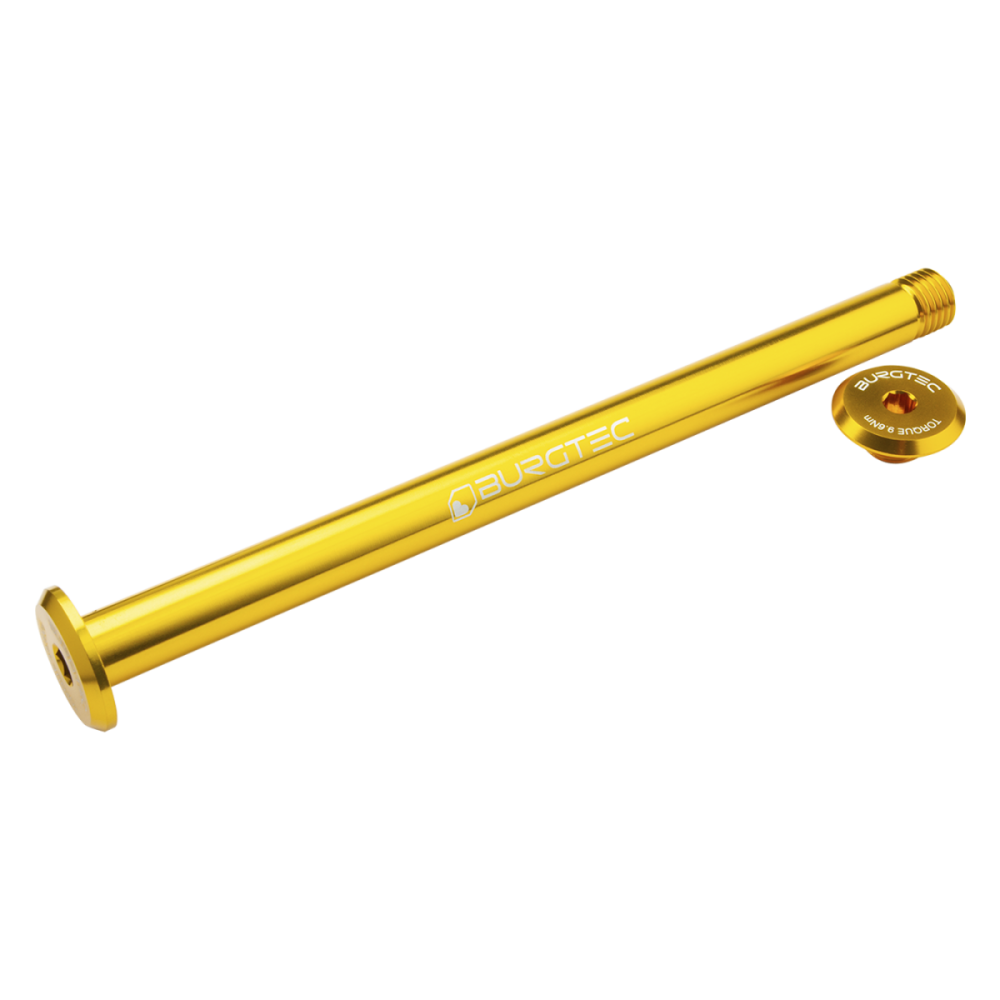 Burgtec Evil 170mm Rear Axle, Burgtec Bullion Gold