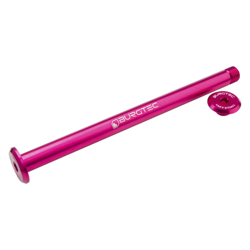 Burgtec Evil 170mm Rear Axle, Toxic Barbie Pink