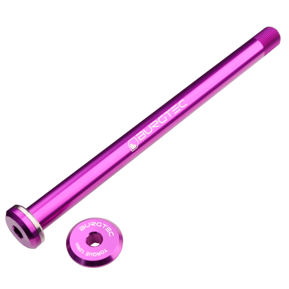 Burgtec Santa Cruz 168.5mm Rear Axle - Purple Rain