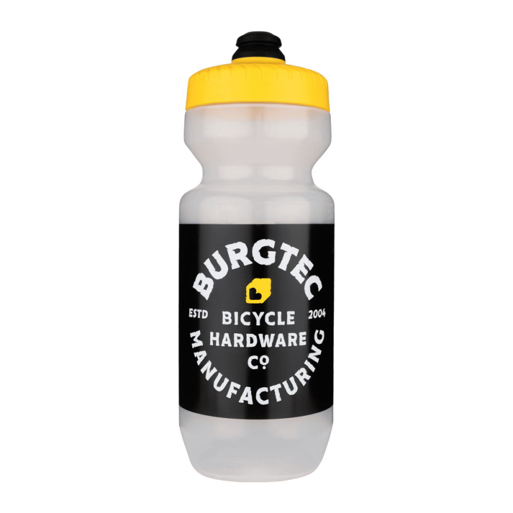 Burgtec Guzzle Water Bottle - Stamp, 650ml