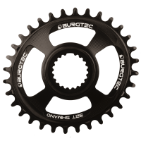 Burgtec Oval Shimano Direct Mount Thick Thin Chainring - 30T - Kash Bronze