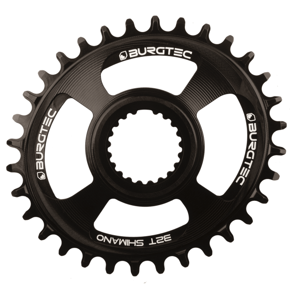 Burgtec Oval Shimano Direct Mount Thick Thin Chainring