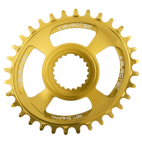 Burgtec Oval Shimano Direct Mount Thick Thin Chainring - 30T - Kash Bronze