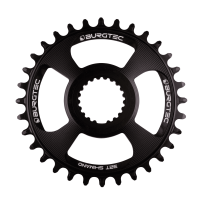 Burgtec Thick Thin Chainring for Shimano Direct Mount - 34T - Black, Burgtec Black