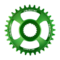 Burgtec Thick Thin Chainring for Shimano Direct Mount - 32T - Candy Spruce Green