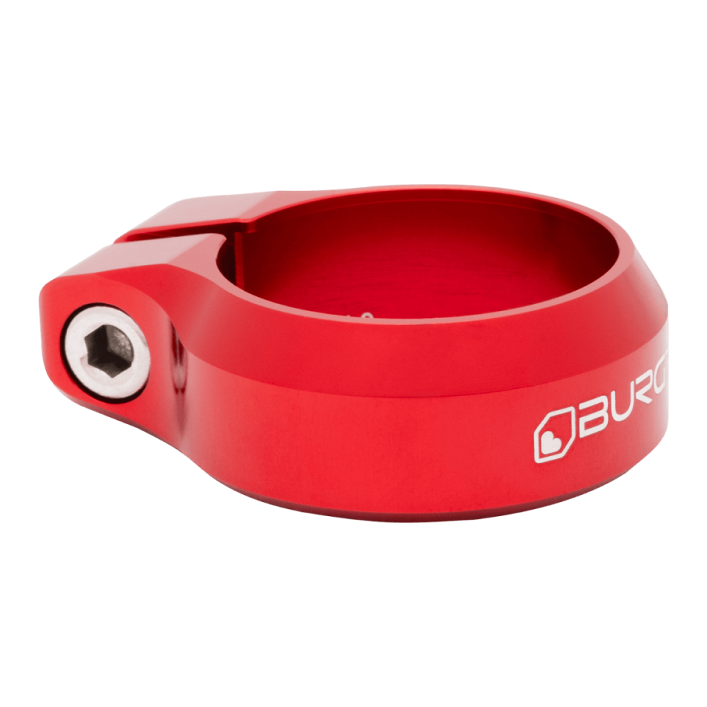 Burgtec Seat Clamp - 36.4mm Diameter - Race Red