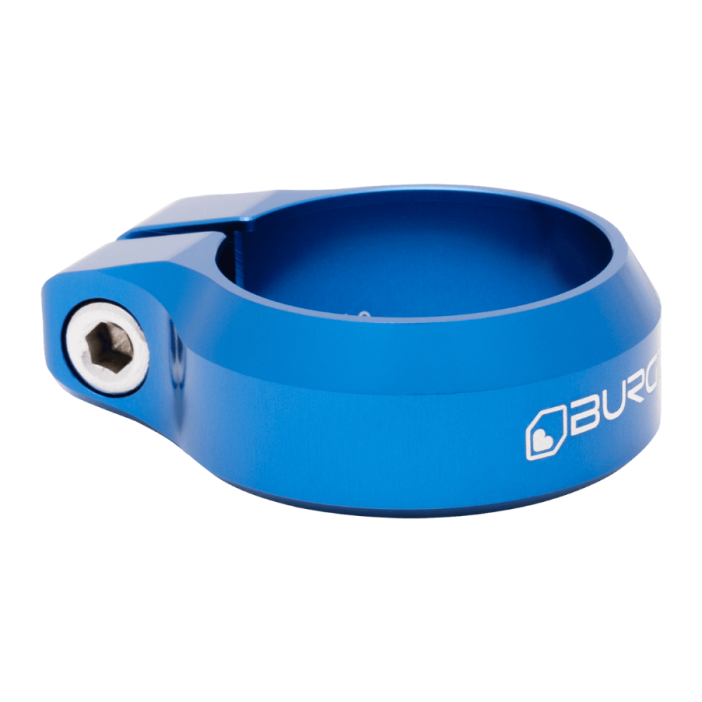 Burgtec Seat Clamp - 36.4mm Diameter - Deep Blue