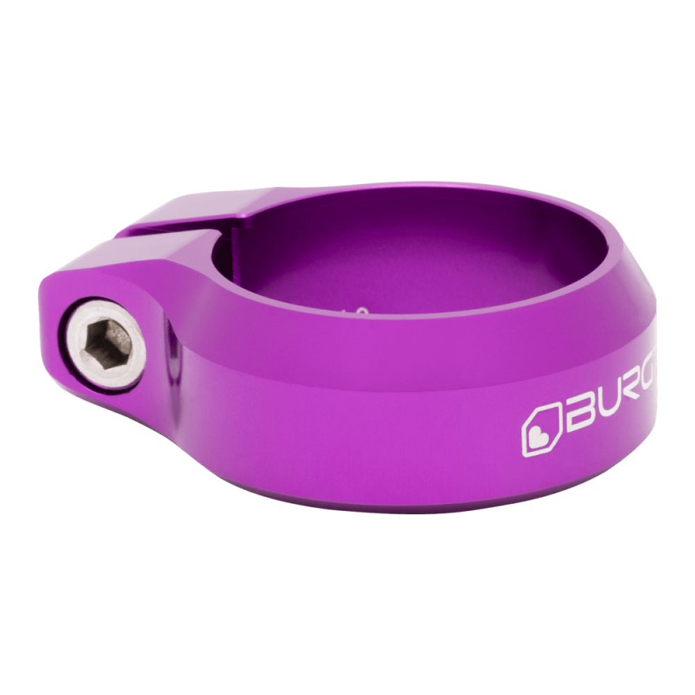 Burgtec Seat Clamp - 36.4mm Diameter - Purple Rain