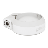 Burgtec Seat Clamp - 36.4mm Diameter - Rhodium Silver