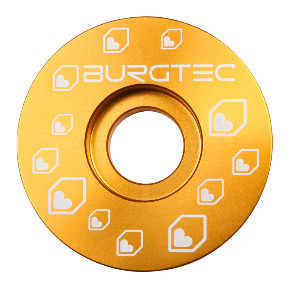 Burgtec Top Cap - Bullion Gold, Burgtec Bullion Gold