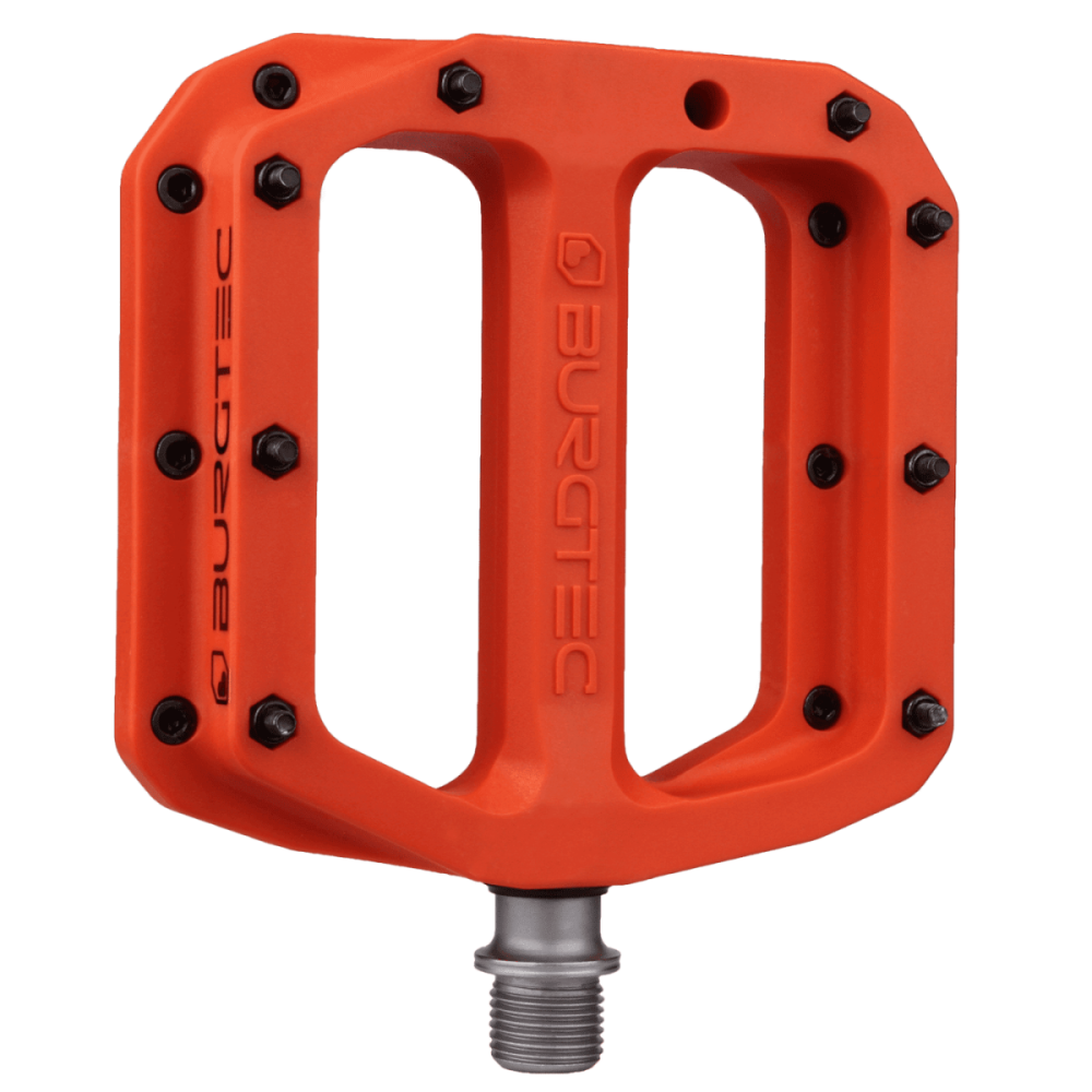 Burgtec MK4 Composite Pedals - Iron Bro Orange