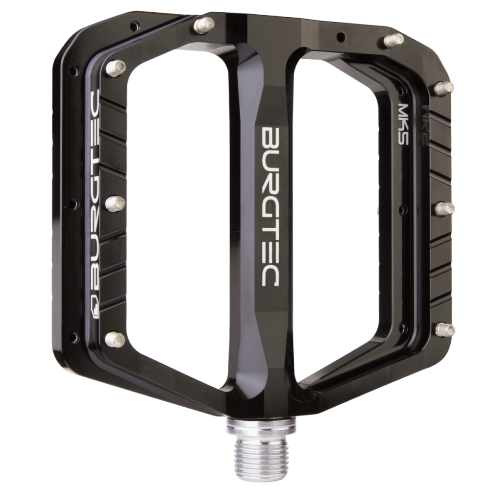 Burgtec Penthouse Flat MK5 Pedals, Burgtec Black