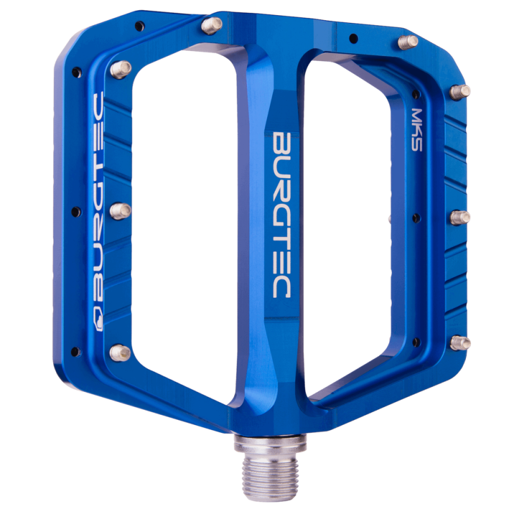 Burgtec Penthouse Flat MK5 Pedals - Deep Blue