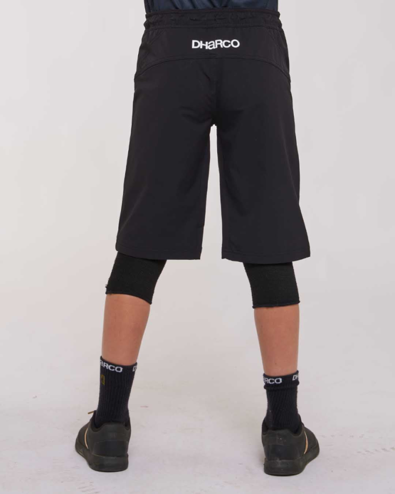 Dharco Youth Gravity Shorts | Black, YXS/4