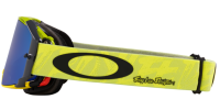 Oakley Airbrake MTB TLD Painted Yellow / Black Ice Iridium, Prizm Torch, One Size