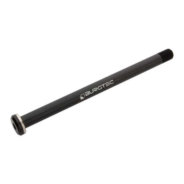 Burgtec Santa Cruz 173.7mm Rear Axle w/o Hanger Bolt, Burgtec Black