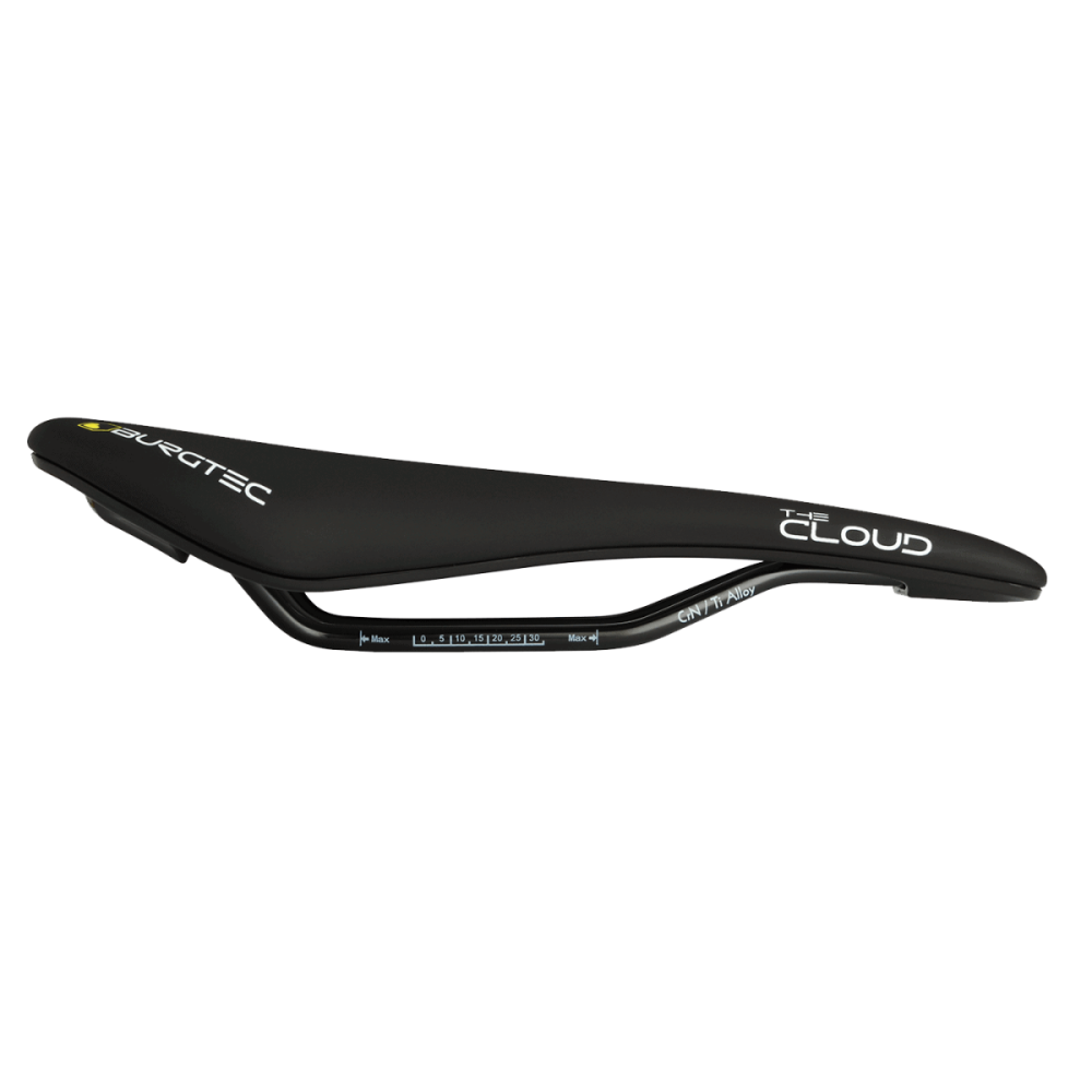 Burgtec The Cloud MK2 Saddle - Ti Rails Carbon Base