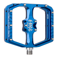 Burgtec Penthouse Flat MK5 B-Rage Edition Pedals - Deep Blue