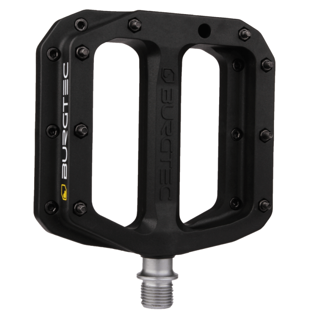 Burgtec MK4 Composite Pedals, Burgtec Black