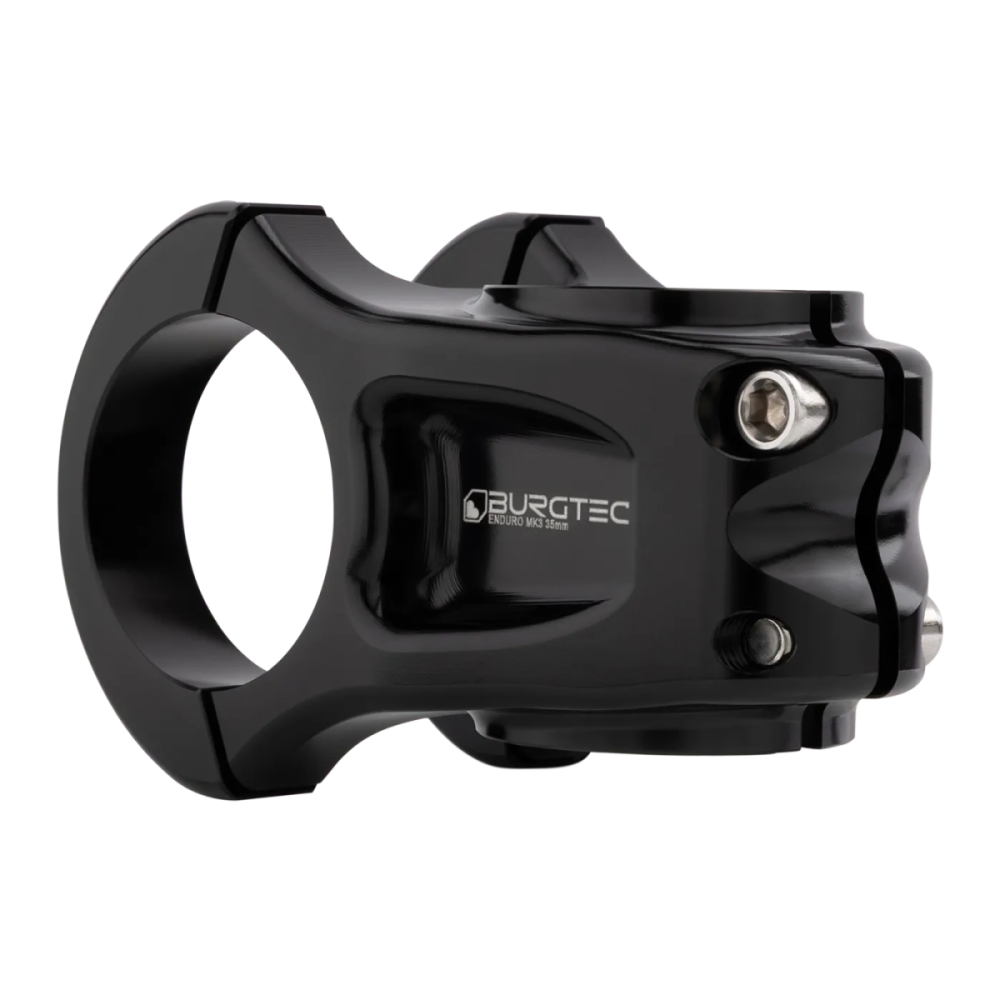 Burgtec Enduro MK3 Stem - 31.8 Clamp - 42.5mm Reach - Black, Burgtec Black