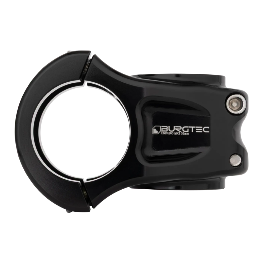 Burgtec Enduro MK3 Stem - 31.8 Clamp - 42.5mm Reach - Black, Burgtec Black