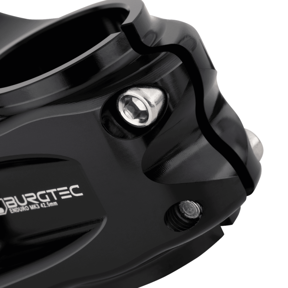 Burgtec Enduro MK3 Stem - 31.8 Clamp - 42.5mm Reach - Black, Burgtec Black